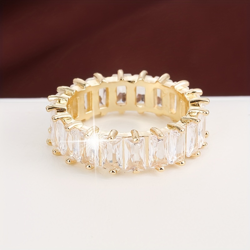 Zirconia Copper Ring for Women